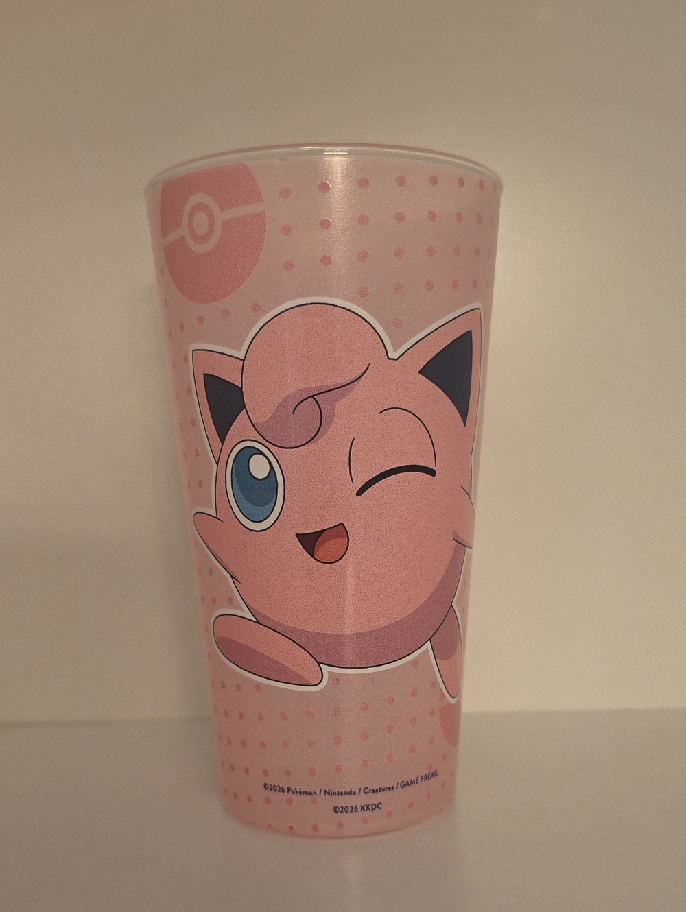Jigglypuff Pink Pokemon Krispy Kreme Cup
